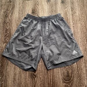 Adidas Men's Gray Shorts Size Medium